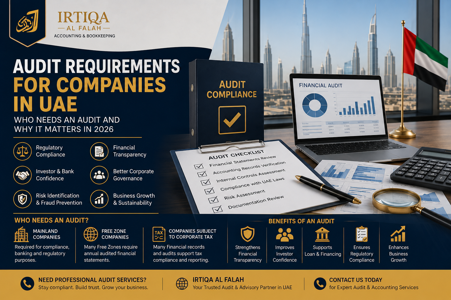 Audit Requirements for Companies in UAE: Who Needs an Audit and Why It ...