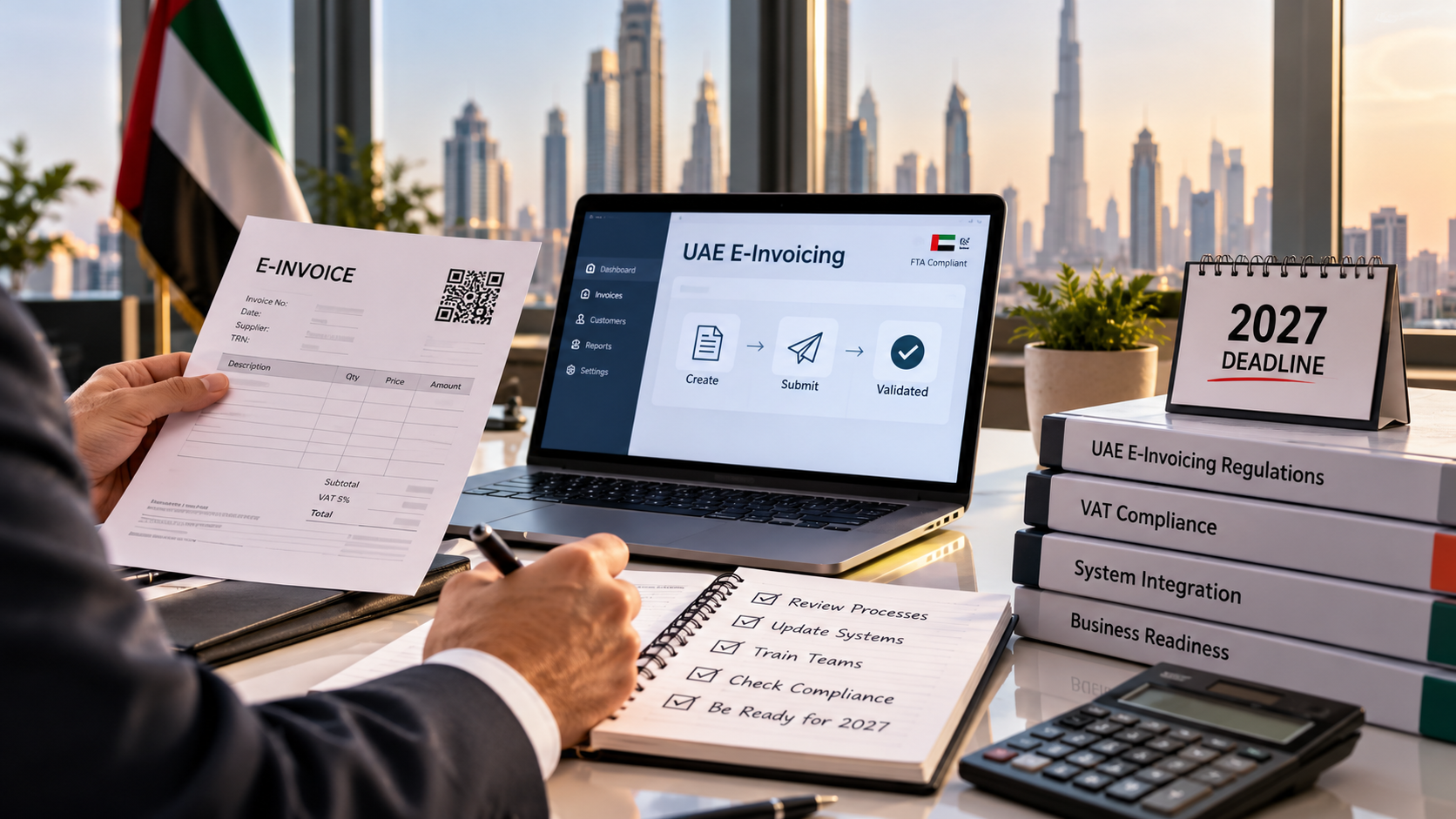 What Should Businesses Do Before the UAE E-Invoicing 2027 Deadline?